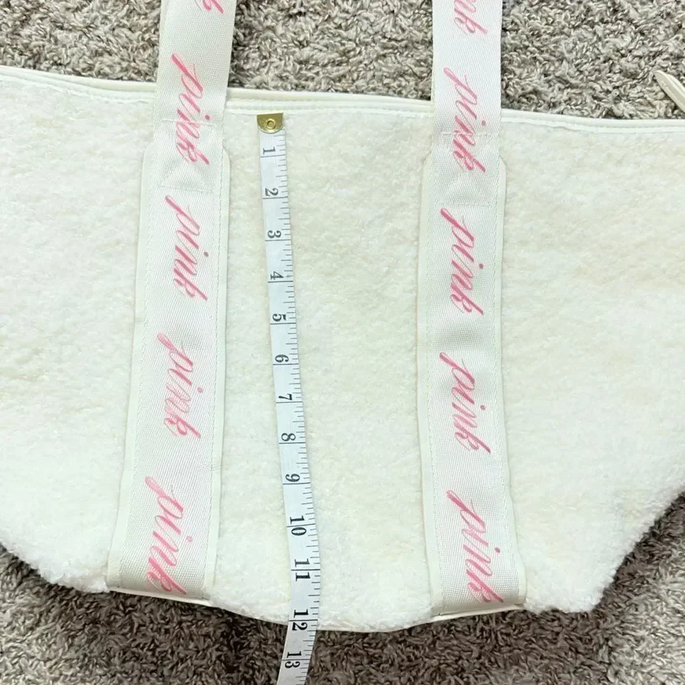Pink Victoria’s Secret Cream & Pink Tote Bag